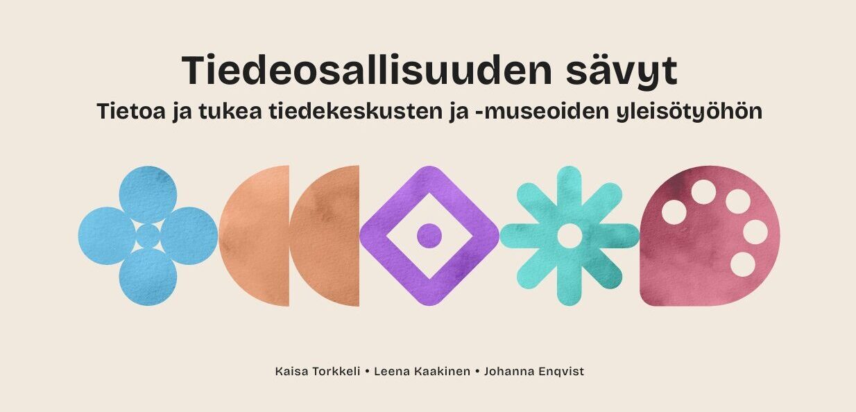 Tiedeosallisuuden sävyt -julkaisun kansikuva